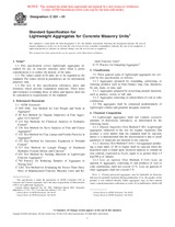 ASTM C331-01 (10.1.2001)