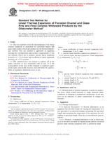 ASTM C372-94(2007) (1.5.2007)