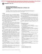 ASTM C387-00 (10.8.2000)