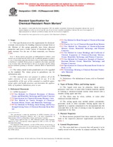 ASTM C395-01(2006) (15.9.2006)