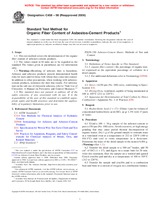 ASTM C458-98(2006) (1.6.2006)