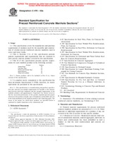 ASTM C478-03a (10.9.2003)