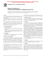 ASTM C484-99(2003) (1.10.2003)