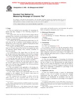 ASTM C485-83(2003)e1 (1.10.2003)