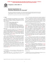 ASTM C494/C494M-05 (1.5.2005)