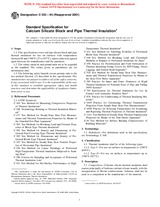 ASTM C533-95(2001) (1.1.2001)