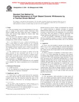 ASTM C554-93(1999) (10.4.1999)