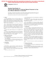 ASTM C618-01 (10.8.2001)