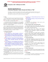 ASTM C658-98(2008) (1.6.2008)