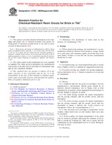 ASTM C723-98(2008) (1.6.2008)