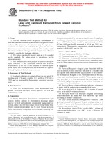 ASTM C738-94(1999) (10.4.1999)