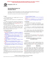 ASTM C778-12 (1.5.2012)