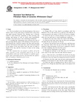 ASTM C866-77(1997)e1 (1.1.1997)