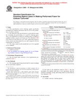ASTM C869-91(2006) (1.7.2006)