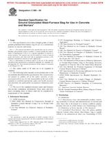 ASTM C989-99 (10.7.1999)