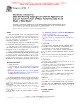 ASTM C1002-07 (1.8.2007)