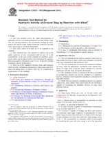 ASTM C1073-97a(2011) (1.12.2011)
