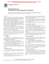 ASTM C1093-07 (1.6.2007)