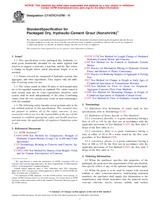 ASTM C1107/C1107M-11 (1.4.2011)