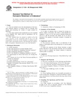 ASTM C1124-90(1999) (10.5.1999)