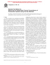 ASTM C1199-00 (10.7.2000)