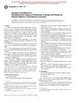 ASTM C1207-97 (10.6.1997)