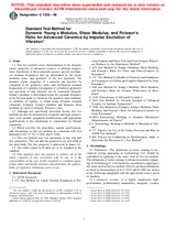 ASTM C1259-98 (10.4.2001)