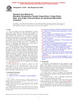 ASTM C1291-00a(2005) (1.6.2005)