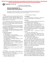 ASTM C1319-99 (10.8.2001)