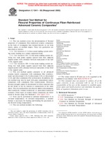 ASTM C1341-00(2005) (1.6.2005)