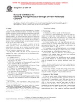 ASTM C1399-04 (1.7.2004)