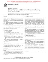 ASTM C1420-03 (10.8.2003)