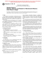 ASTM C1420-99 (10.1.1999)