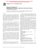ASTM C1421-01b(2007) (1.2.2007)