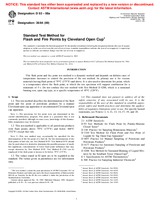 ASTM D92-98a (10.8.2001)