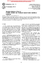 ASTM D93-71 (1.1.1900)