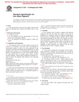 ASTM D261-75(1999) (10.7.1999)