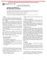 ASTM D673-93ae1 (1.1.1993)