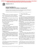ASTM D878-01 (10.10.2001)
