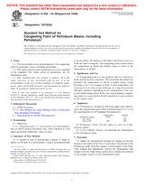 ASTM D938-92(1998) (10.7.1998)