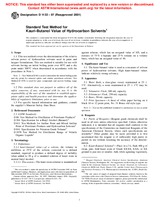 ASTM D1133-97(2001) (10.1.2002)
