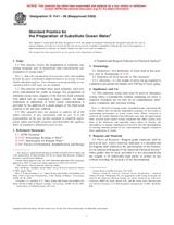ASTM D1141-98(2003) (10.8.2003)