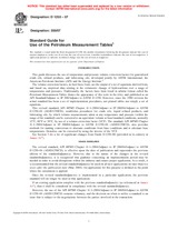 ASTM D1250-07 (1.5.2007)