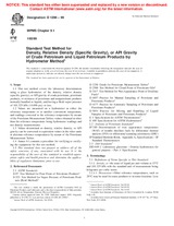 ASTM D1298-99 (10.6.1999)