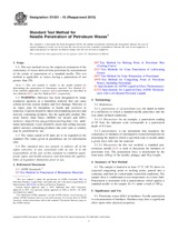 ASTM D1321-10(2015) (1.4.2015)