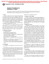 ASTM D1385-88(2001) (10.6.2001)