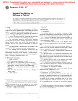 ASTM D1388-96e1 (13.9.1999)