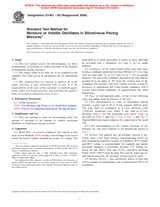 ASTM D1461-85(2006) (1.6.2006)
