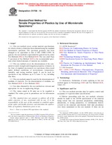 ASTM D1708-10 (1.4.2010)