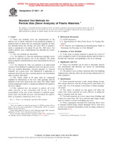 ASTM D1921-01 (10.8.2001)
